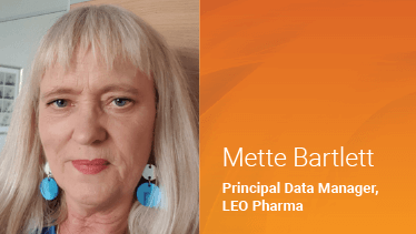 Mette Bartlett, Principal Data Manager, LEO Pharma