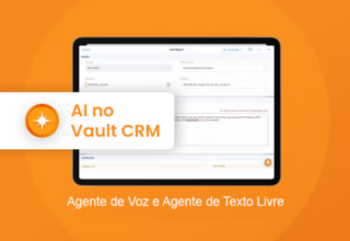 Agente de Voz e Agente de Texto Livre no Vault CRM
