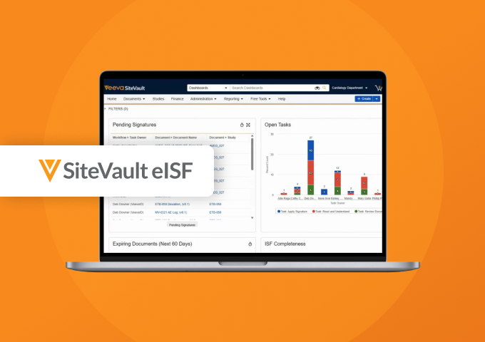 Seamlessly Manage Regulatory Documents and Trial Information