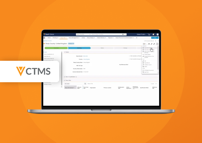 Veeva CTMS for Outsourced Studies