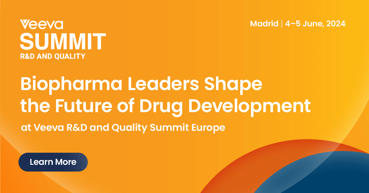 Biopharma Leaders Shape the Future of Drug Development at Veeva R&D and ...