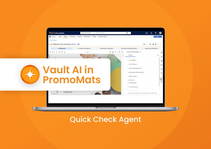 Vault AI in PromoMats: Quick Check Agent and Content Agent