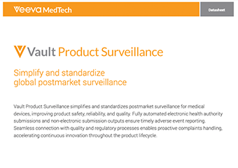 Image for Vault Product Surveillance Simplifies and Standardizes Postmarket Surveillance for Medical Devices