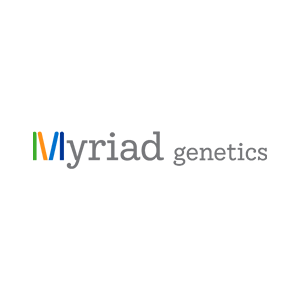 Logo for customer Myriad Genetics