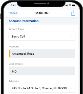 sunrise multichannel crm device screens