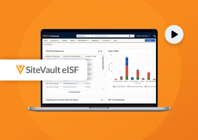 Seamlessly Manage Regulatory Documents and Trial Information