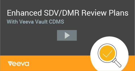 enhanced sdv/dmr review plans