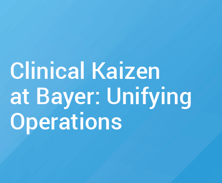 Clinical Kaizen at Bayer