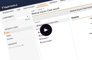 Dedicated Medical Inquiry User Interface