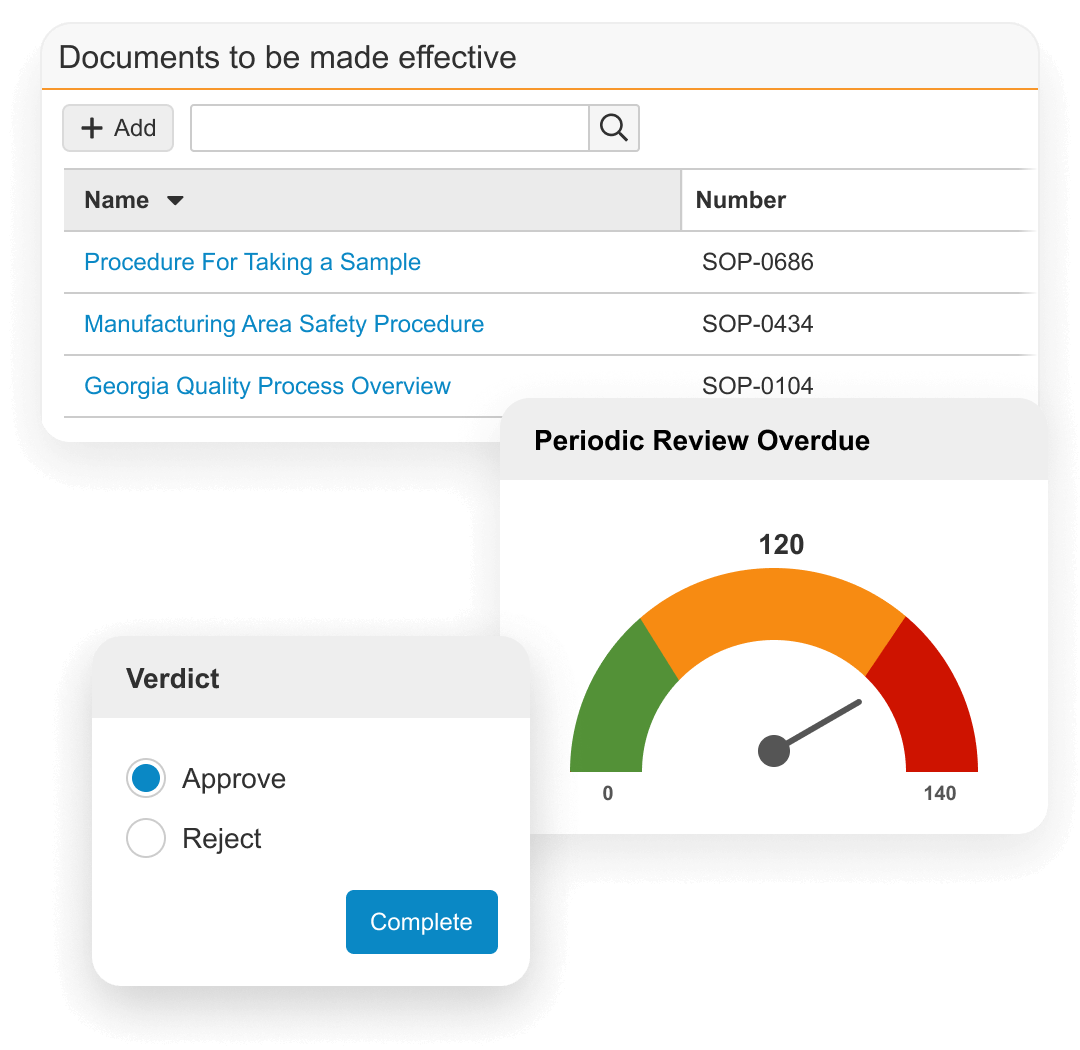 Vault QualityDocs is a regulated quality content management solution.