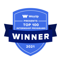 WayUp top 100 internship programs winner 2021
