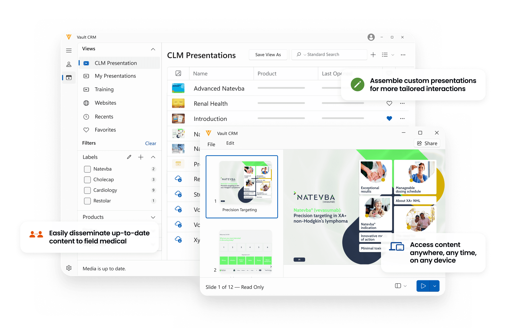 Vault CRM for Medical