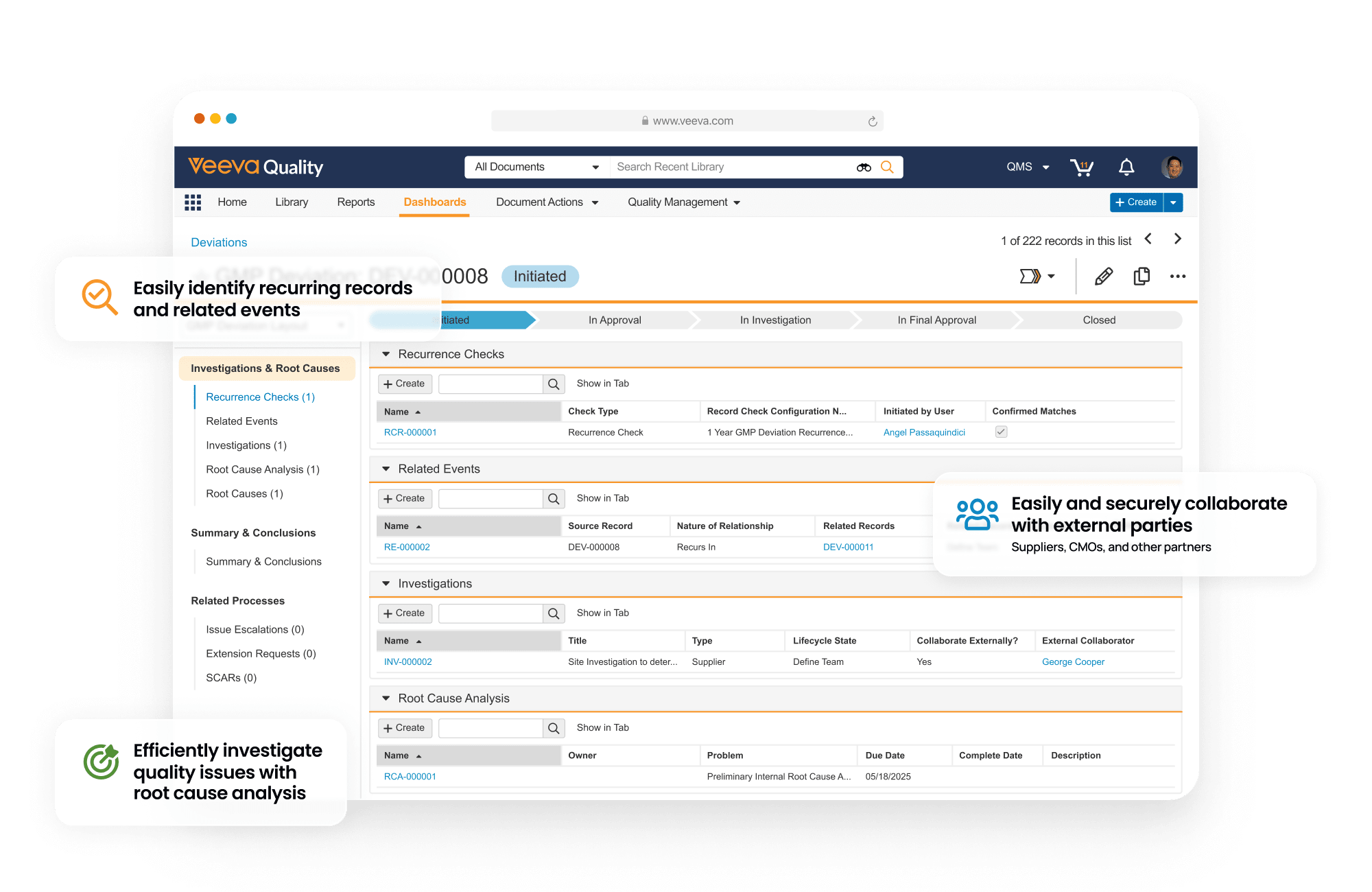 Vault QMS | Pharma Quality Management System