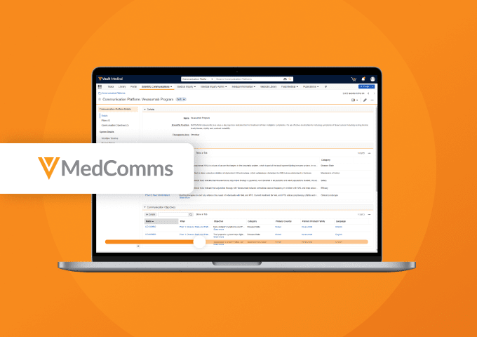 Digitizing Scientific Communication Platforms<br class="hidden-xs">  in Veeva MedComms