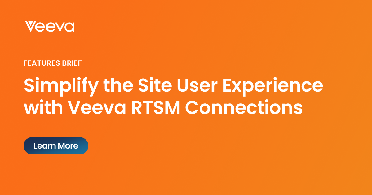 Veeva Rim User Interface Questions Veeva RTSM Connections Features Brief | Veeva