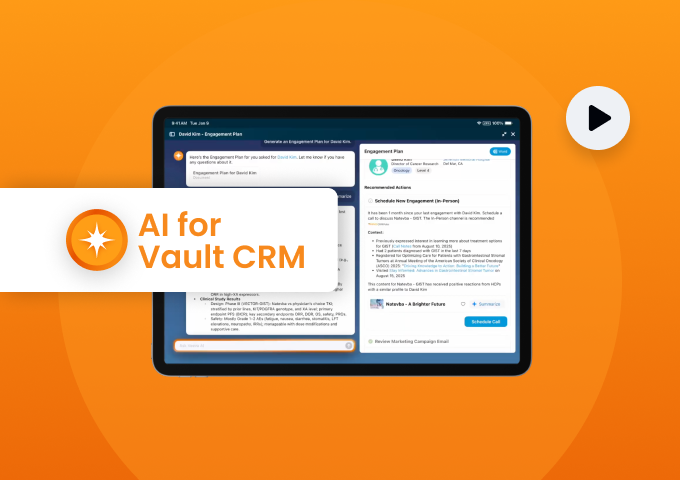 Veeva AI for Vault CRM