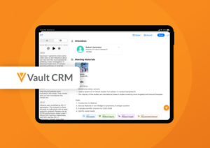 Medical Interaction in Vault CRM