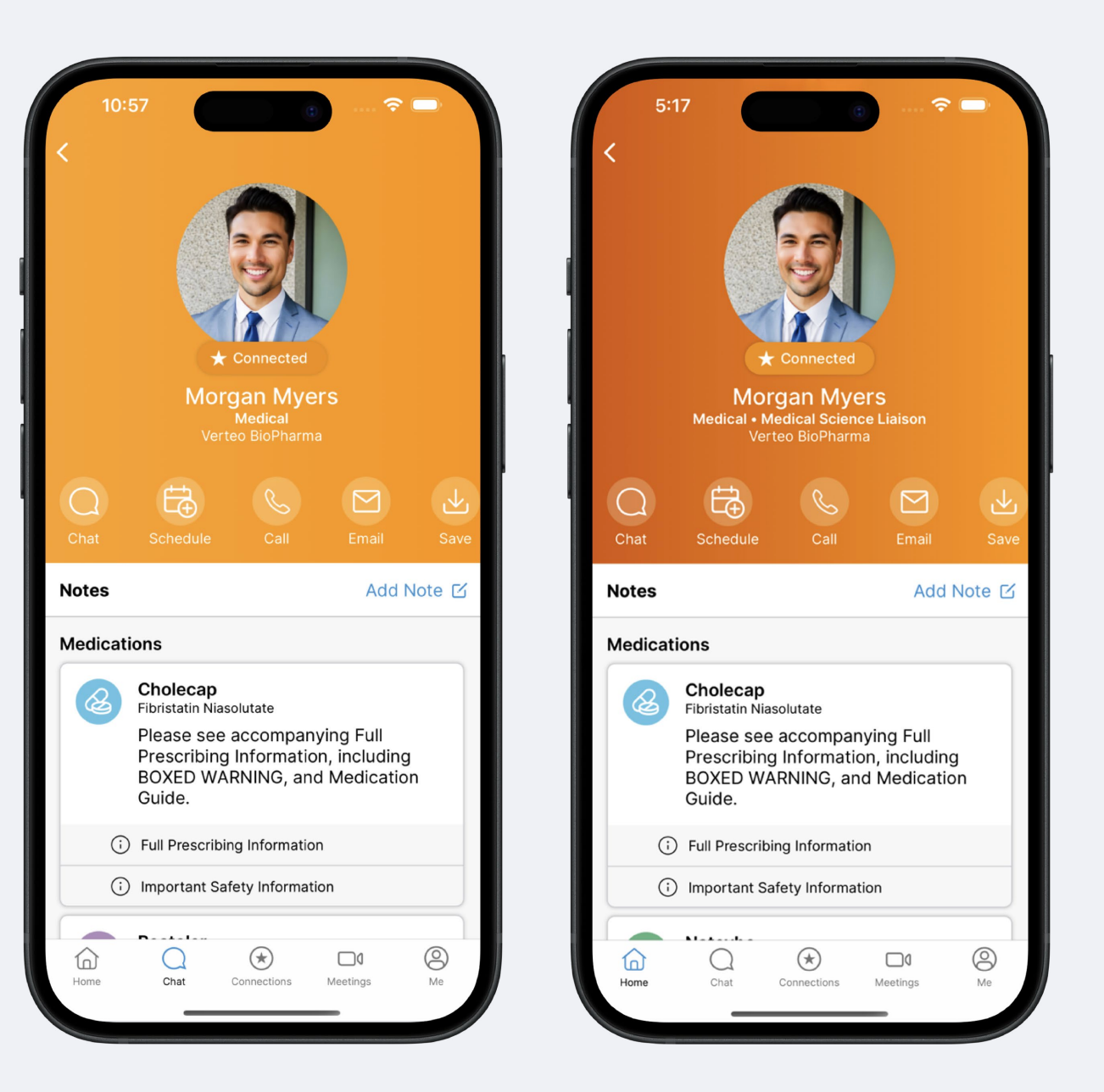 Using Brand Colors in Digital Business Card