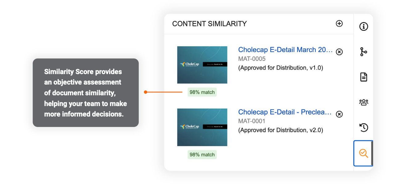 Content Similarity Score Example