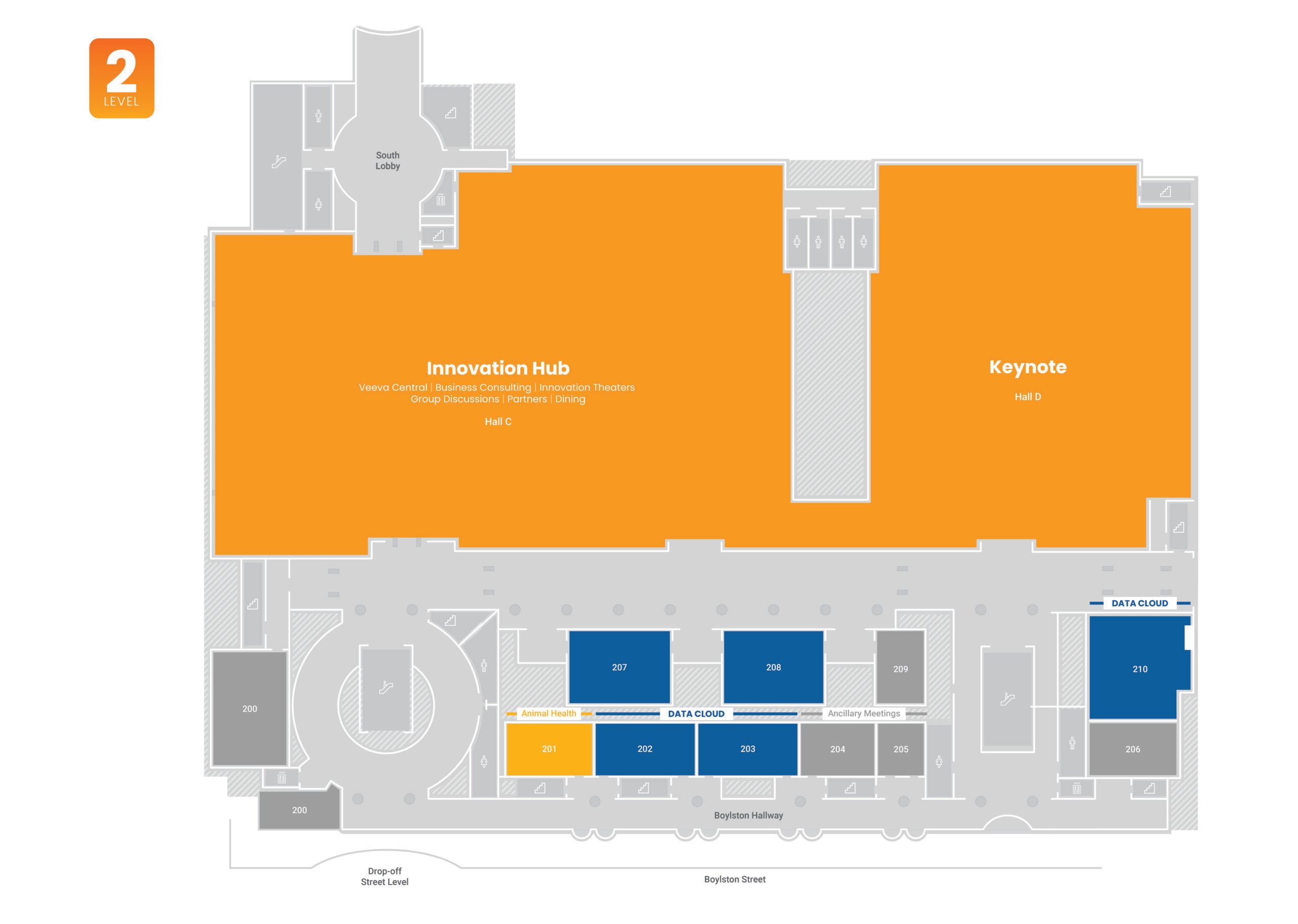 Venue Map Level 2