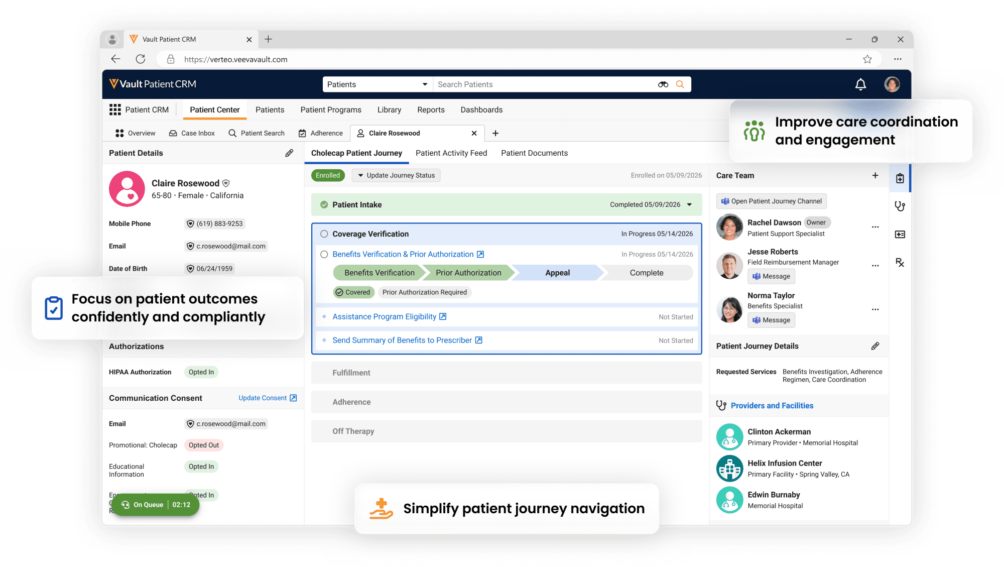 Veeva Vault Patient CRM