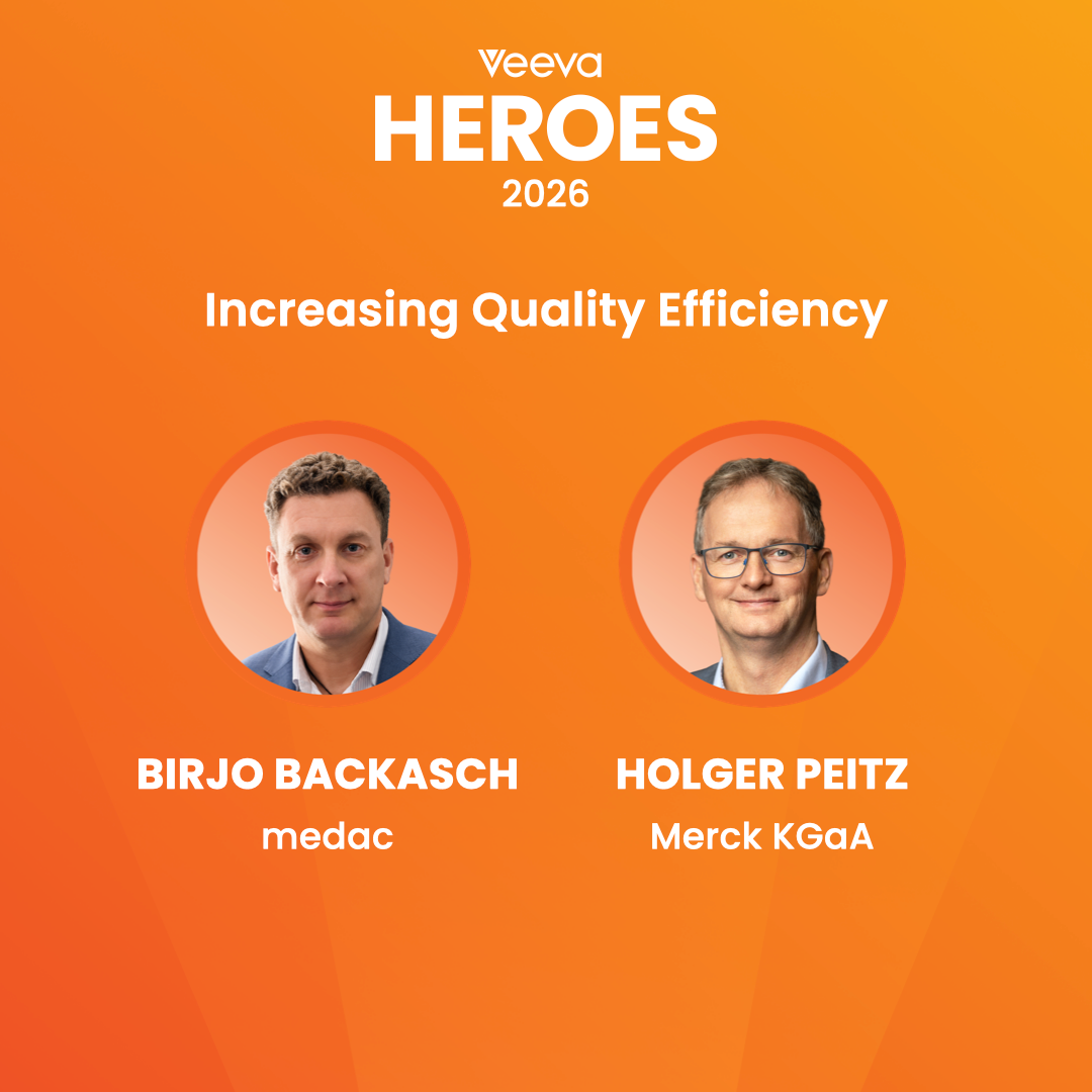 Veeva R&D and Quality Summit, Europe, heroes banner