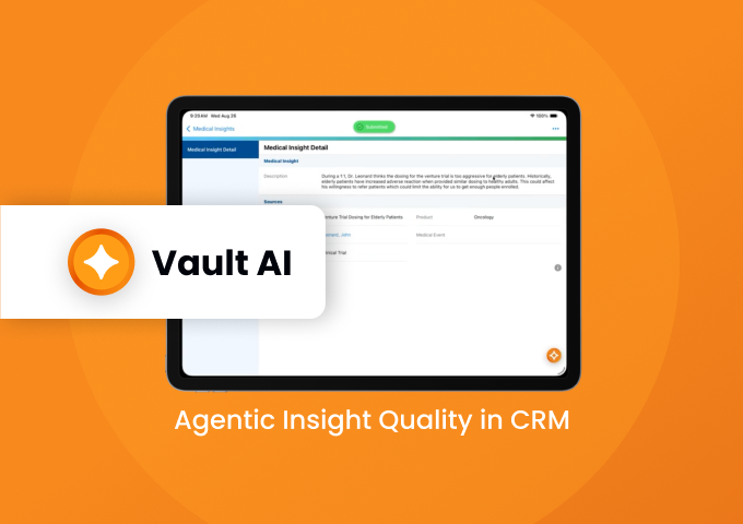Agentic Insight Quality in Vault CRM