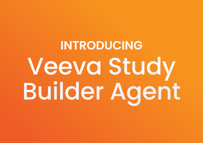 Introducing Veeva Study Builder Agent